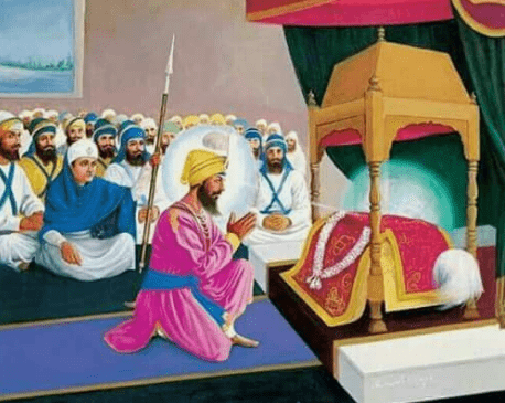 Sri Guru Granth Sahib Ji Da Gurtagaddi Biraajna